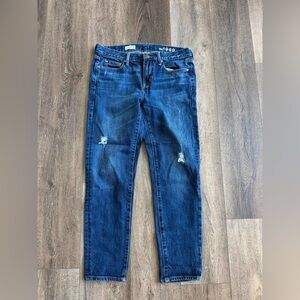 Gap Jeans, Sexy Boyfriend.  Women’s size 27/4.  Dark wash. Great used condition!